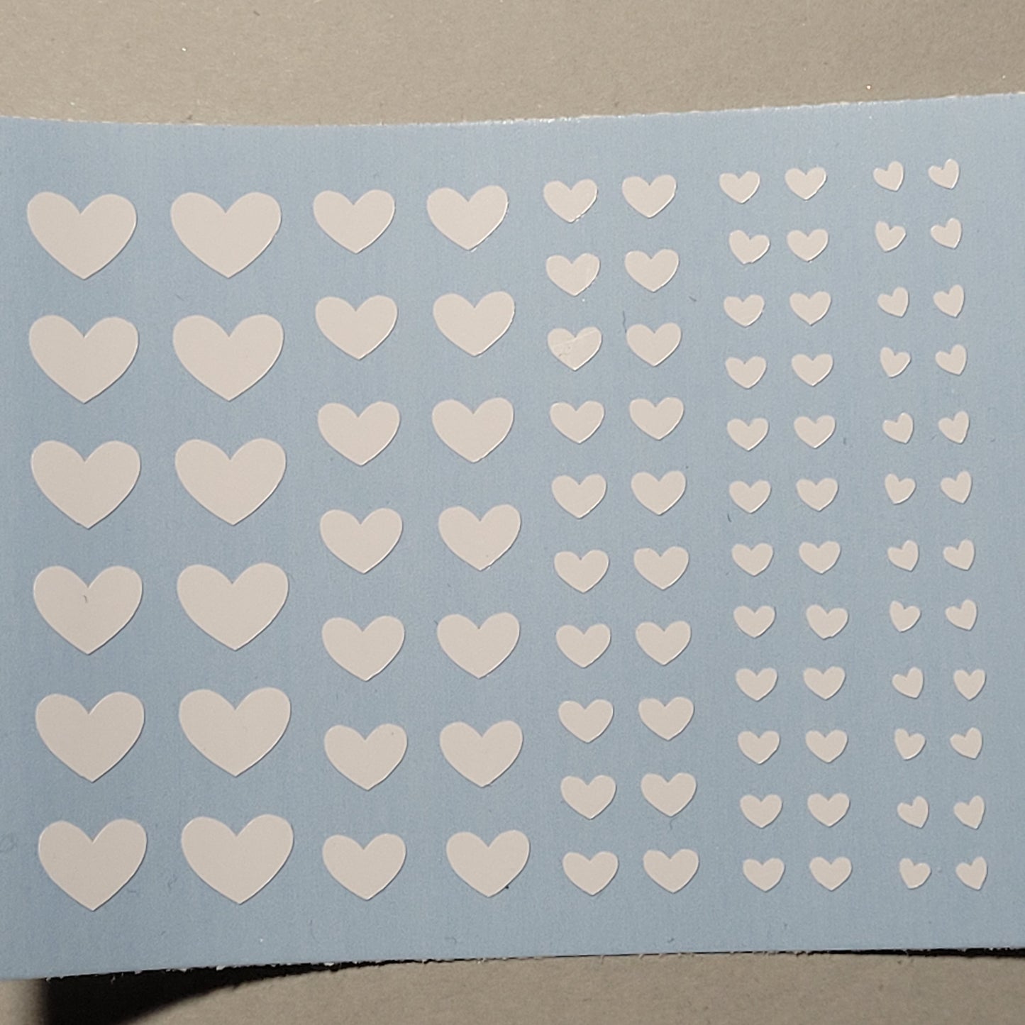 Heart Nail Sticker Decals