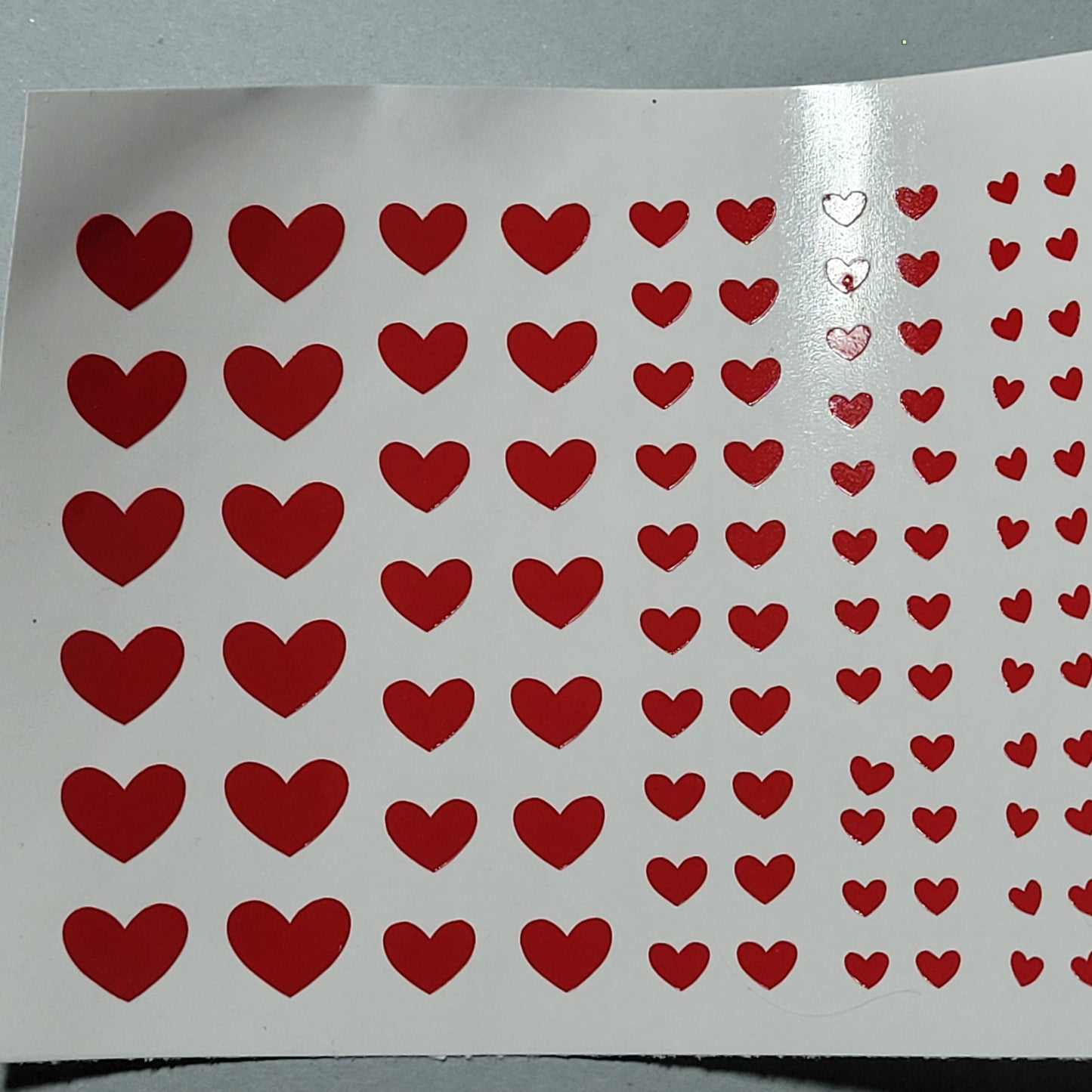 Heart Nail Sticker Decals