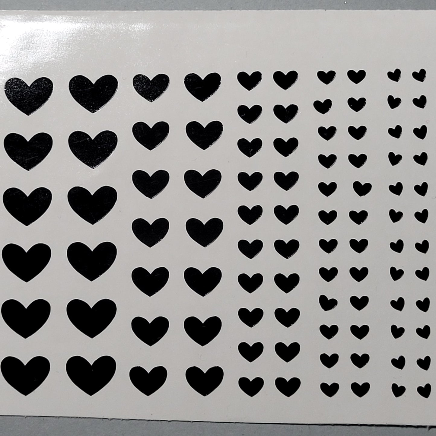 Heart Nail Sticker Decals