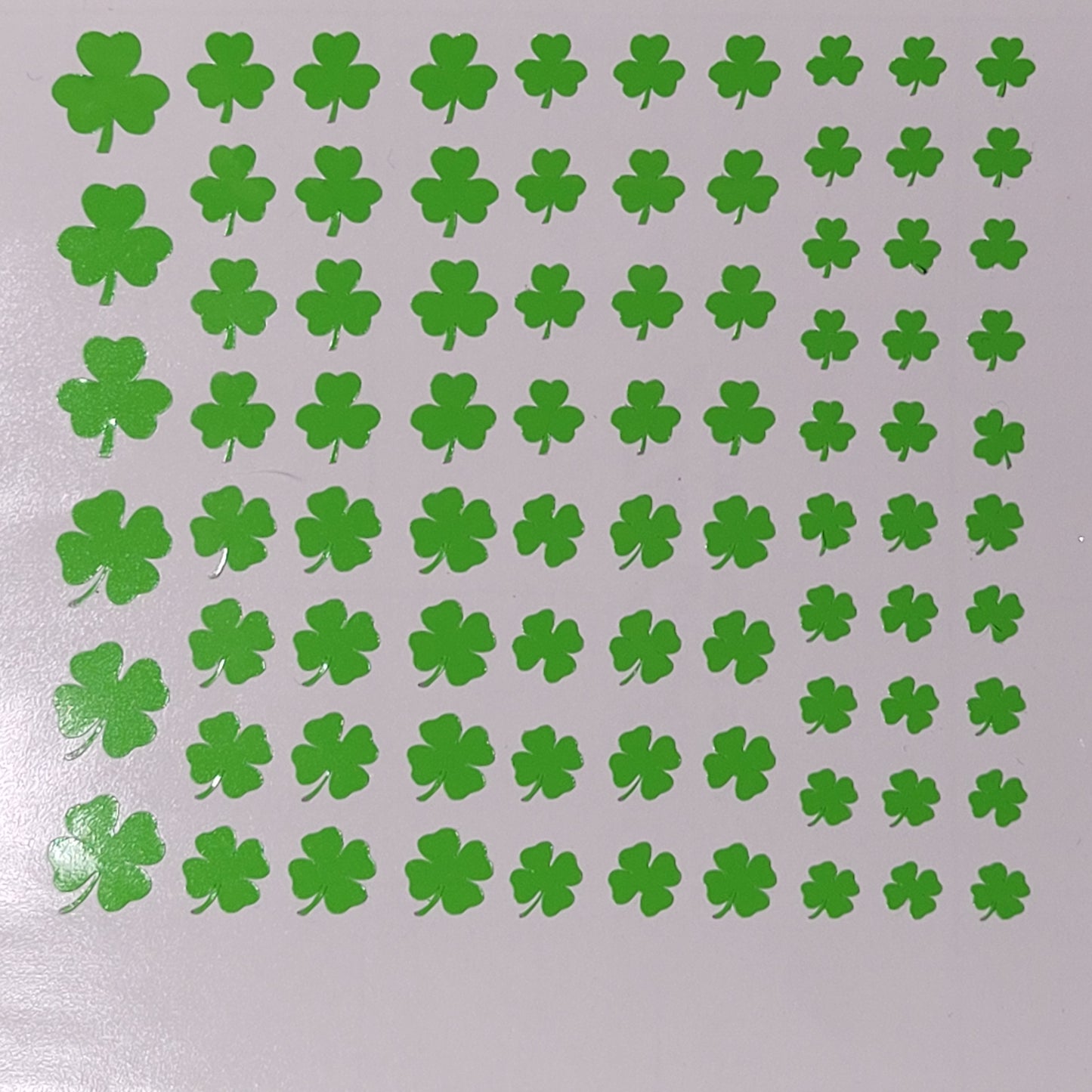 Shamrock Nail Stickers