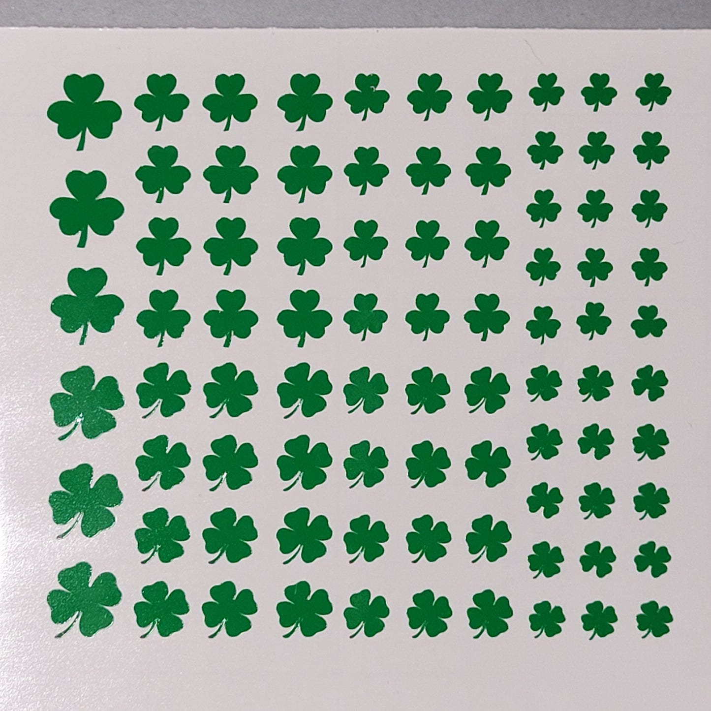 Shamrock Nail Stickers