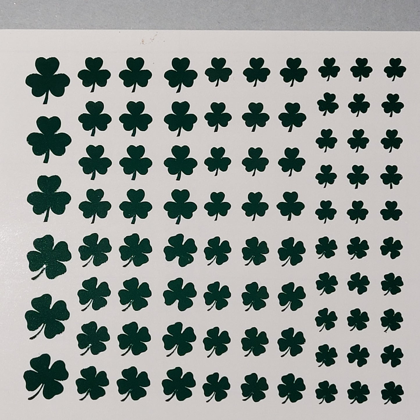 Shamrock Nail Stickers