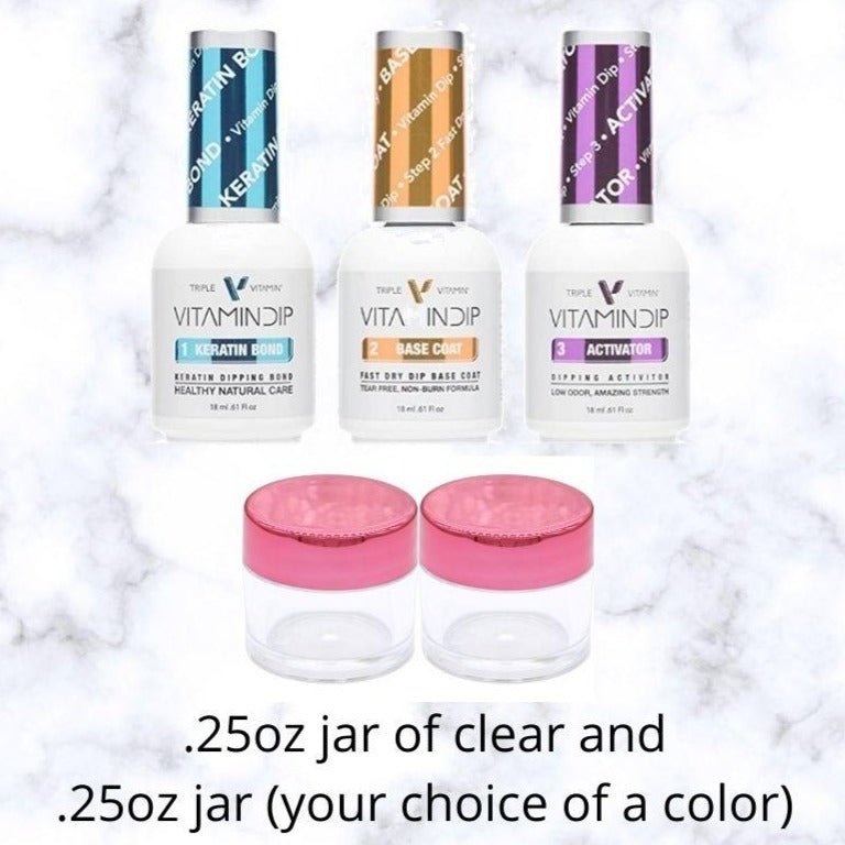 Basic Starter Kit with Triple Vitamin Liquids