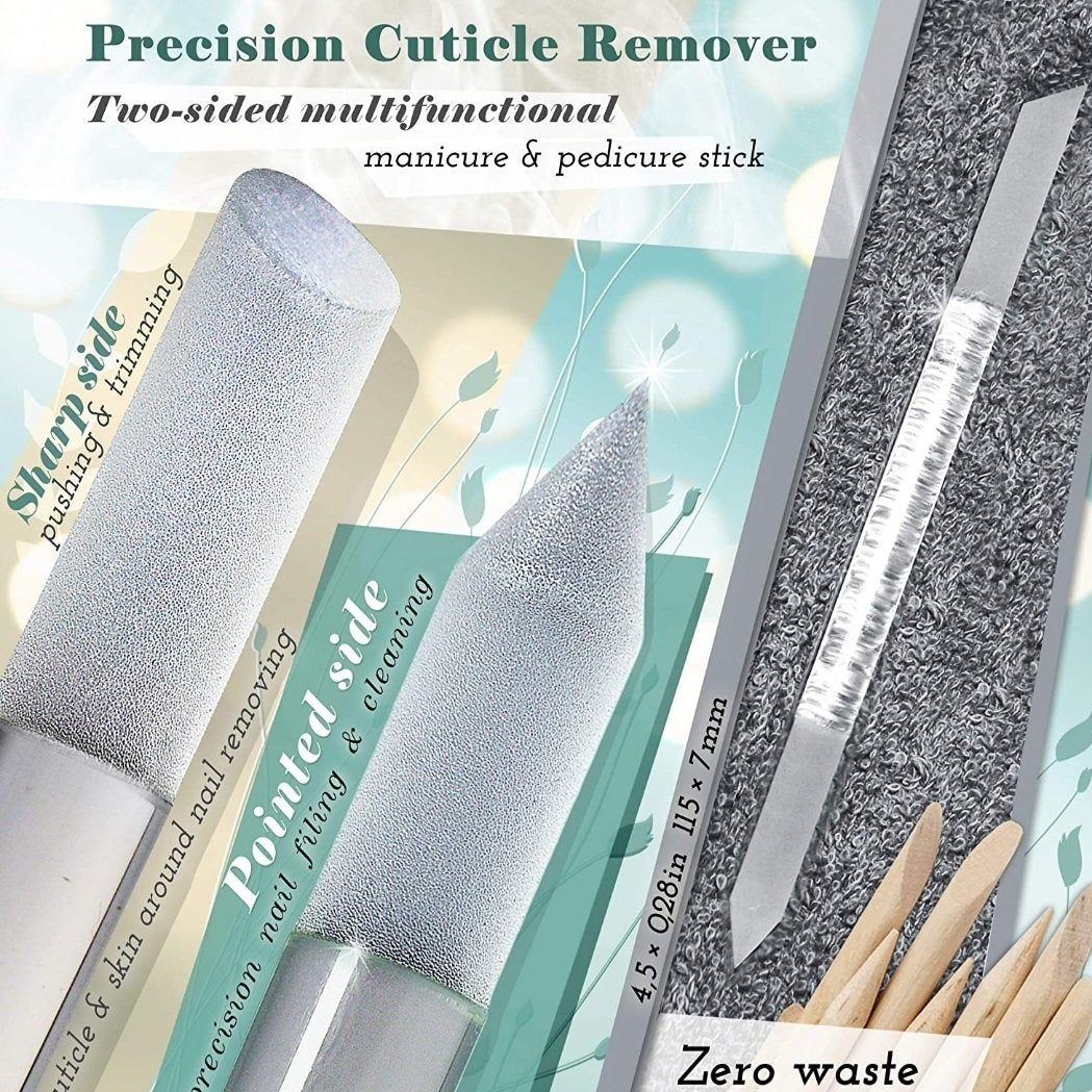 Glass Cuticle Pusher Acrylic Fetish Dip Powder